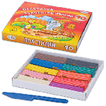 Пластилин Гамма "Мультики" 10 цветов