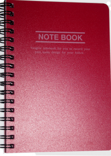 Блокнот А6 на пружине