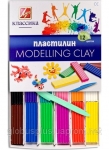 Пластилин Луч Классика 12 цветов со стеком