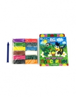 Пластилин "BG" 12 цветов