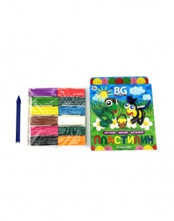 Пластилин "BG" 12 цветов