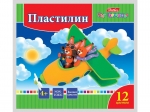 Пластилин "Ушастики" Хатбер 12 цветов