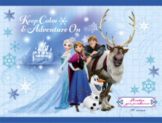 Альбом 24 листов ДИСНЕЙ.ХОЛОДНОЕ СЕРДЦЕ-53