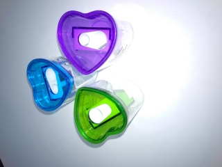 Точилка двойная сердечко