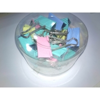 Биндер цветной 41мм 24шт