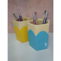 Стакан для ручек ромбик