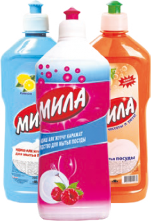 Средство д/мытья посуды «Мила» лим., мал., ябл. 500 мл