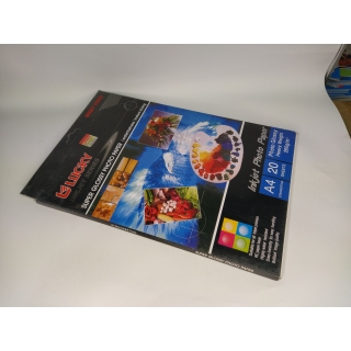 Фотобумага  А4 пачка 20л 260гр lucky