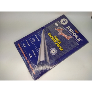 Копировальная бумага А4 100листов голубая