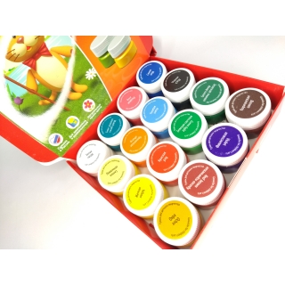 Гуашь цветники 16 цветов 