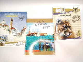 Sketchbook в ассортименте 17x22cm