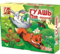 Гуашь 12 цв ZOO