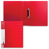  Папка на 2х и 4х - кольцах (A4, Красный) средней плотности