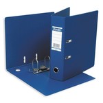 Папка-регистратор (Бокс-файл) А4 с двухсторонним покрытием из ПВХ, 70 мм (Синий)