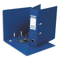 Папка-регистратор (Бокс-файл) А4 с двухсторонним покрытием из ПВХ, 70 мм (Синий)