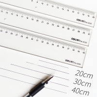 линейка прозрачная 30см 