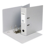 Папка-регистратор (Бокс-файл) А4 с двухсторонним покрытием из ПВХ, 70 мм (Серый)