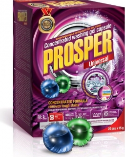 PROSPER Гель д/стирки в капсулах 15 г*20 шт