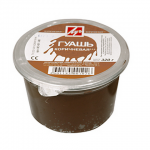 Гуашь художественная ЛУЧ "Классика" 225мл (320гр), коричневая