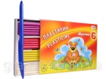 Пластилин Гамма "Мультики" 6 цветов