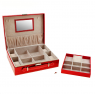 Шкатулка для украшений "Красный чемоданчик"