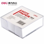 бумага для заметок с футляром 91х87мм deli 7601