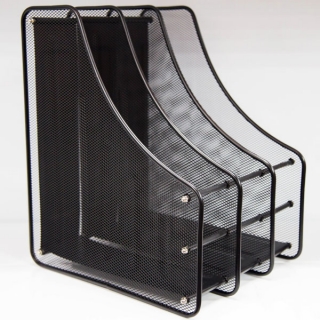 Лоток для бумаг вертикальный металический.