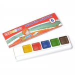 Акварель медовая цветики  6 цветов