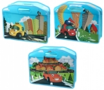 Папка для тетрадей 365×310 мм, «Машинка», ассорти