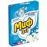 Порошок стиральный "Миф" автомат свежесть долины роз, 400 г