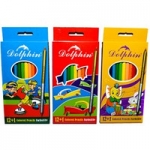 Карандаши Dolphin 12цв. +1 