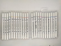 Фломастеры 24 цв с тонким и толстым концом