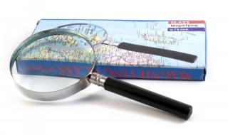 ЛУПА МЕТАЛЛ. 75 ММ