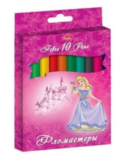 Фломастеры 10цв Принцессы