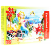 Пазл "Сказки", 120 элементов, русалочка и животные