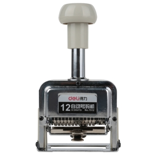 Нумератор deli 7512